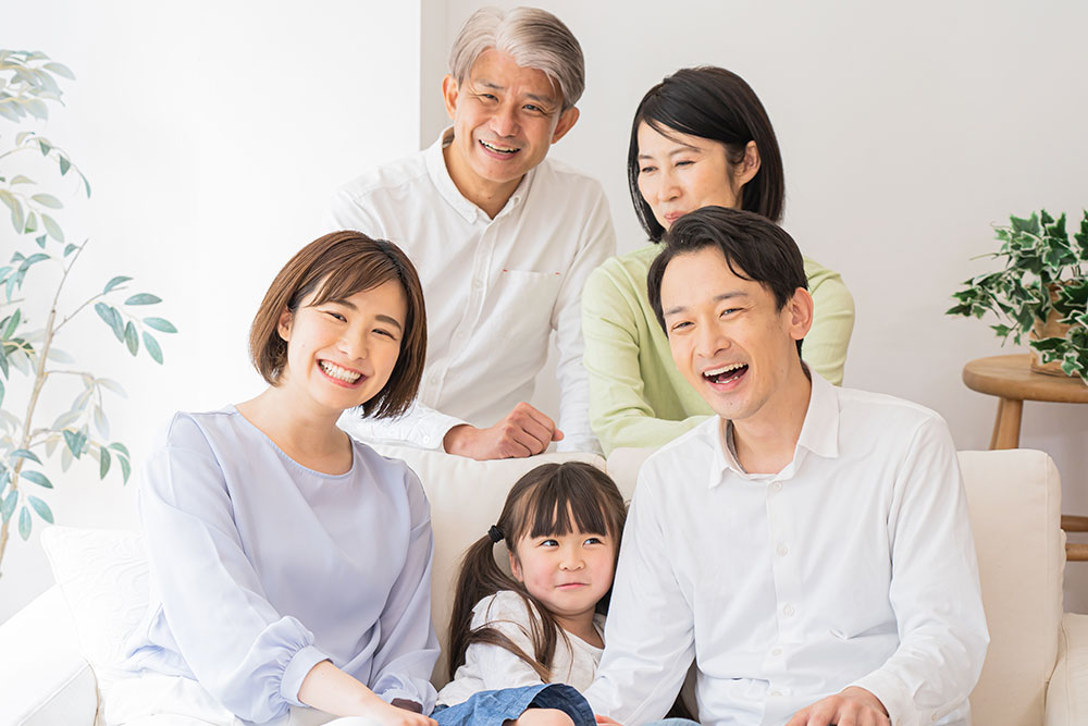小さなお子さまからご高齢の方まで